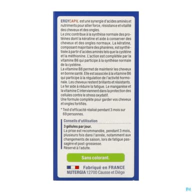 ERGYCAPIL GELULE 3X90