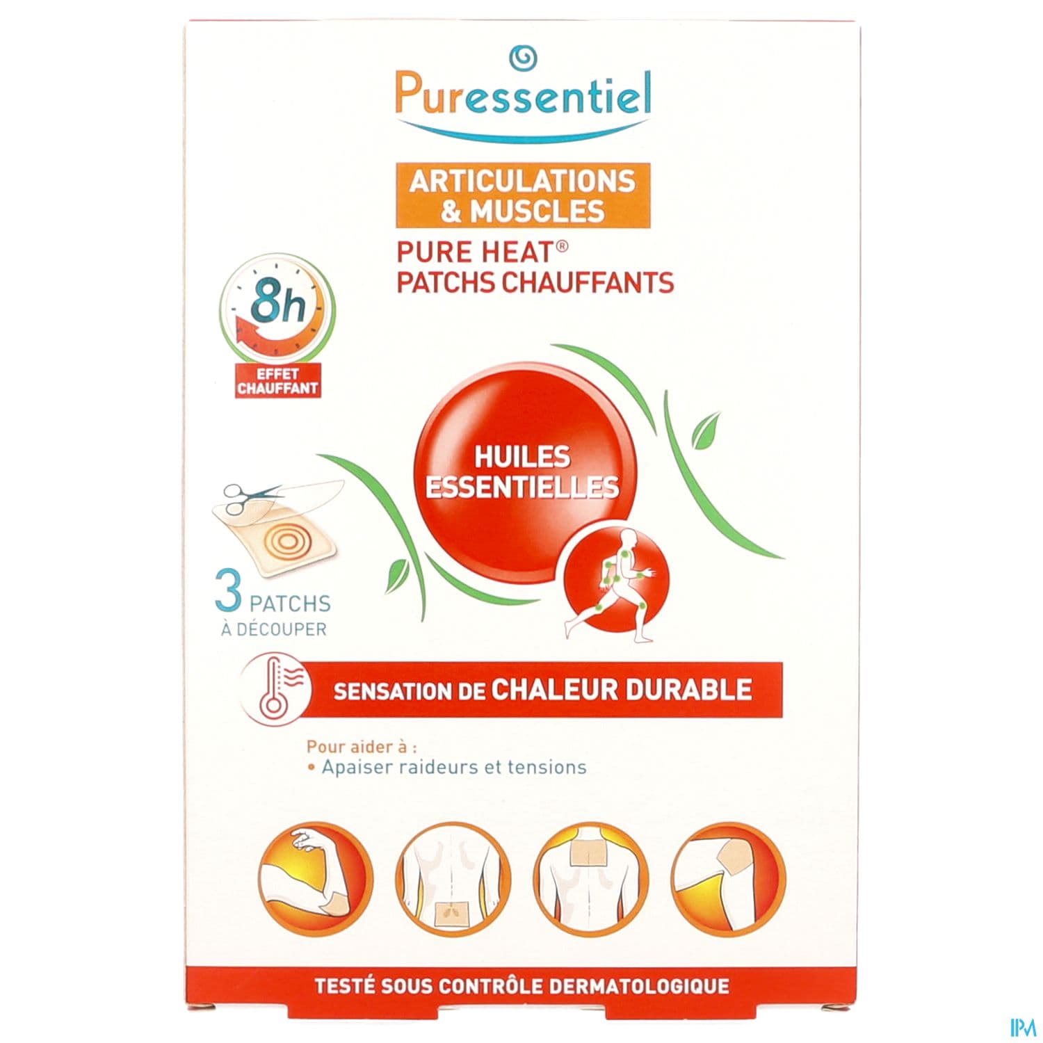 Puressentiel Patch Chauffant Pure Heat Articulations Muscles X3