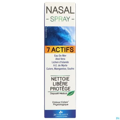 3 CHENES NASAL 7 ACTIFS SPR 50ML
