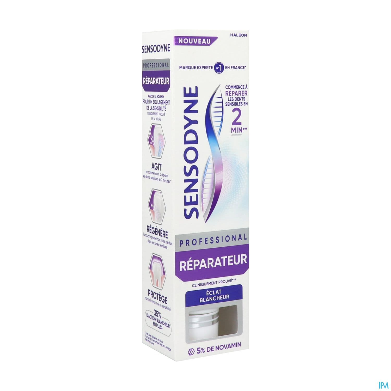 Sensodyne Pro Reparateur Pate Dentifrice Eclat Blancheur 75ml