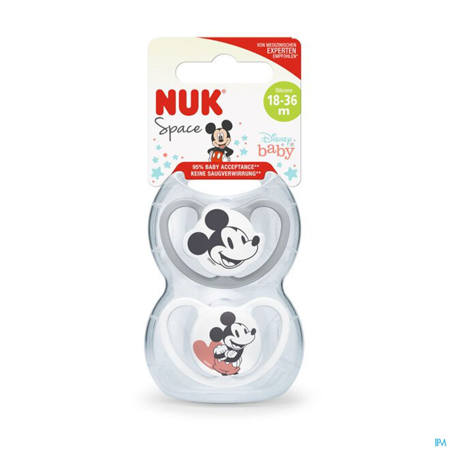 SUCET NUK PHYS SILIC 18-36M MICK 2