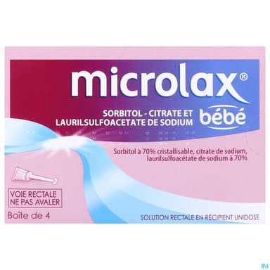 MICROLAX BB SOL RECTALE UNIDOSE 4