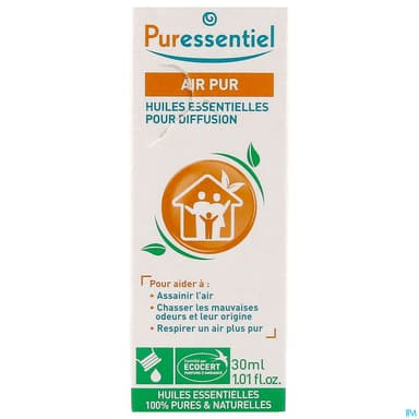 Puressentiel Diffuse Air Pur Huile Essentielle Pour Diffuseur 30ml