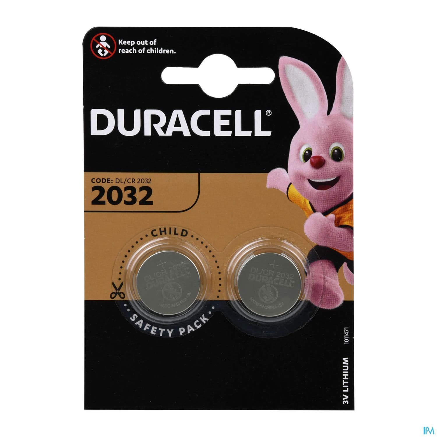 PILE DURACEL BOUTON 2032 LITHIUM 2