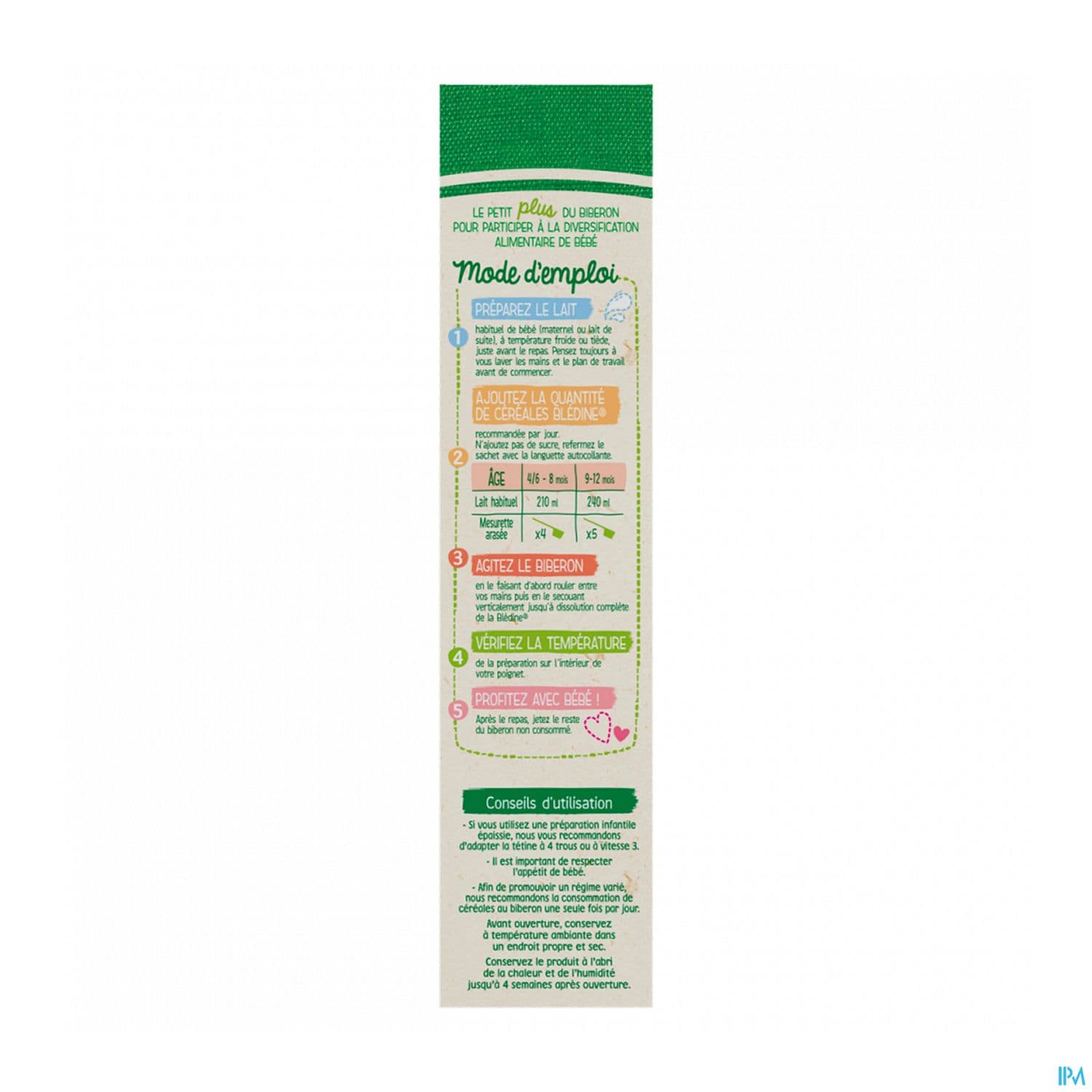 BLEDINE Far inst ma 1ère blédine nature 250g