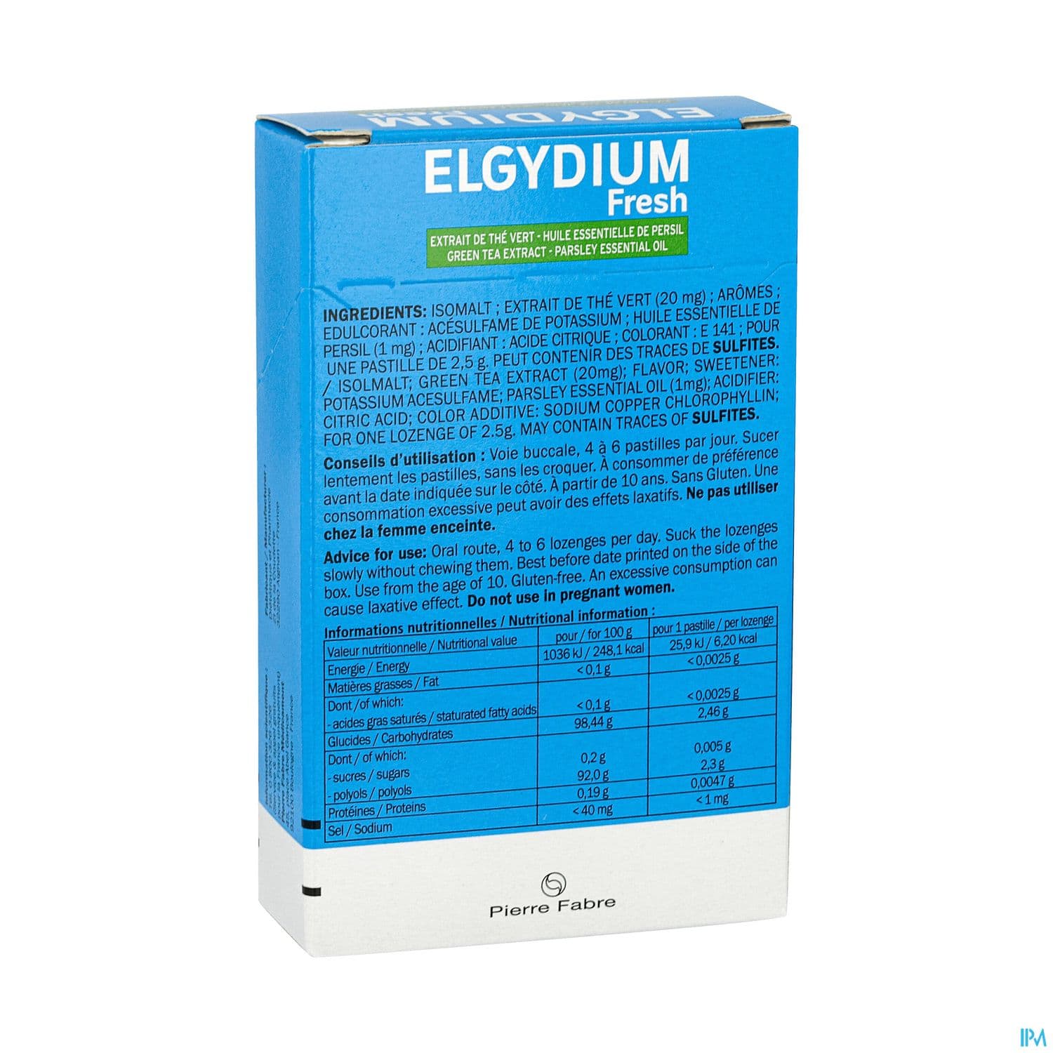 ELGYDIUM FRESH POCKET PAST SUC 12