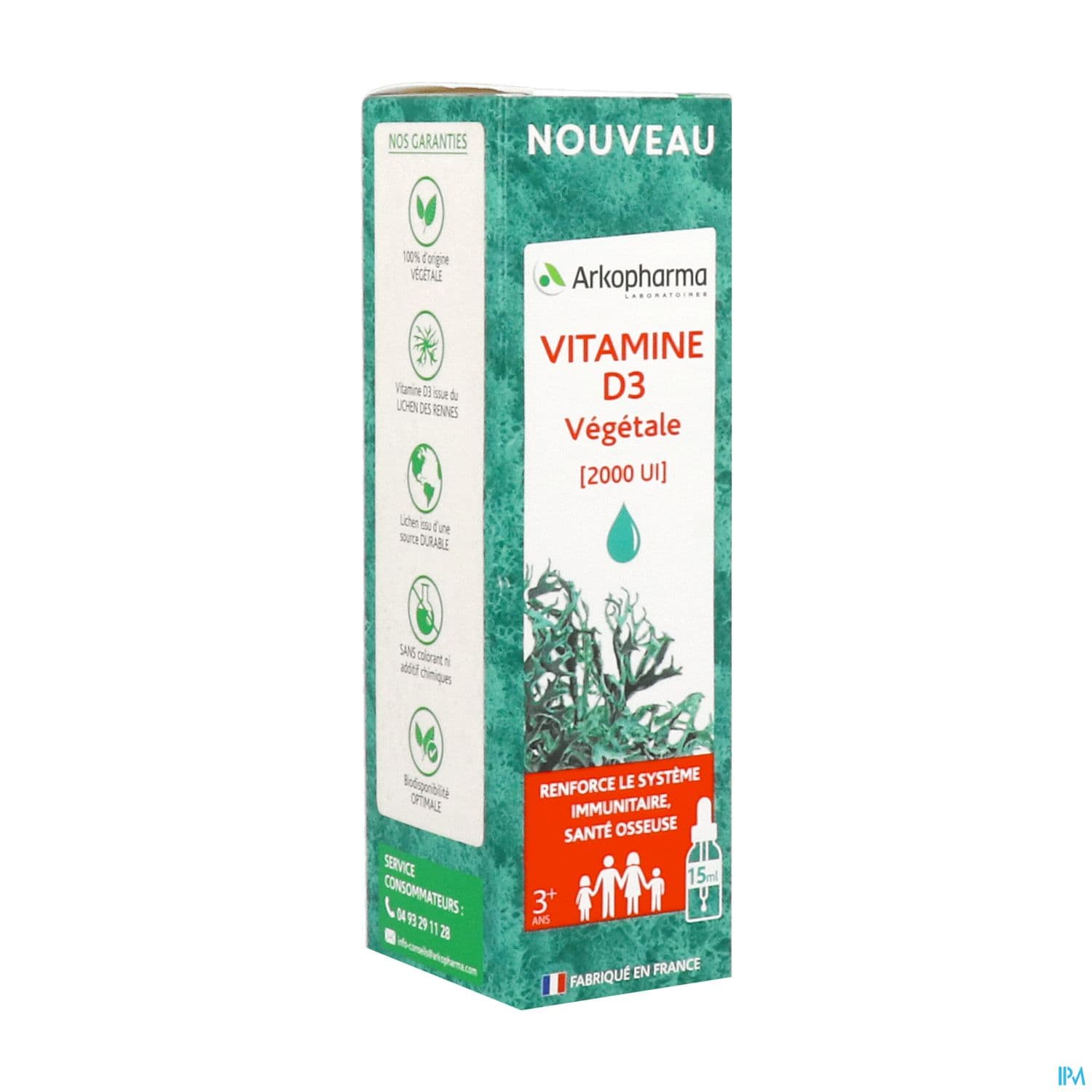 ARKOFL VIT D3 VEG 2000UI 15ML