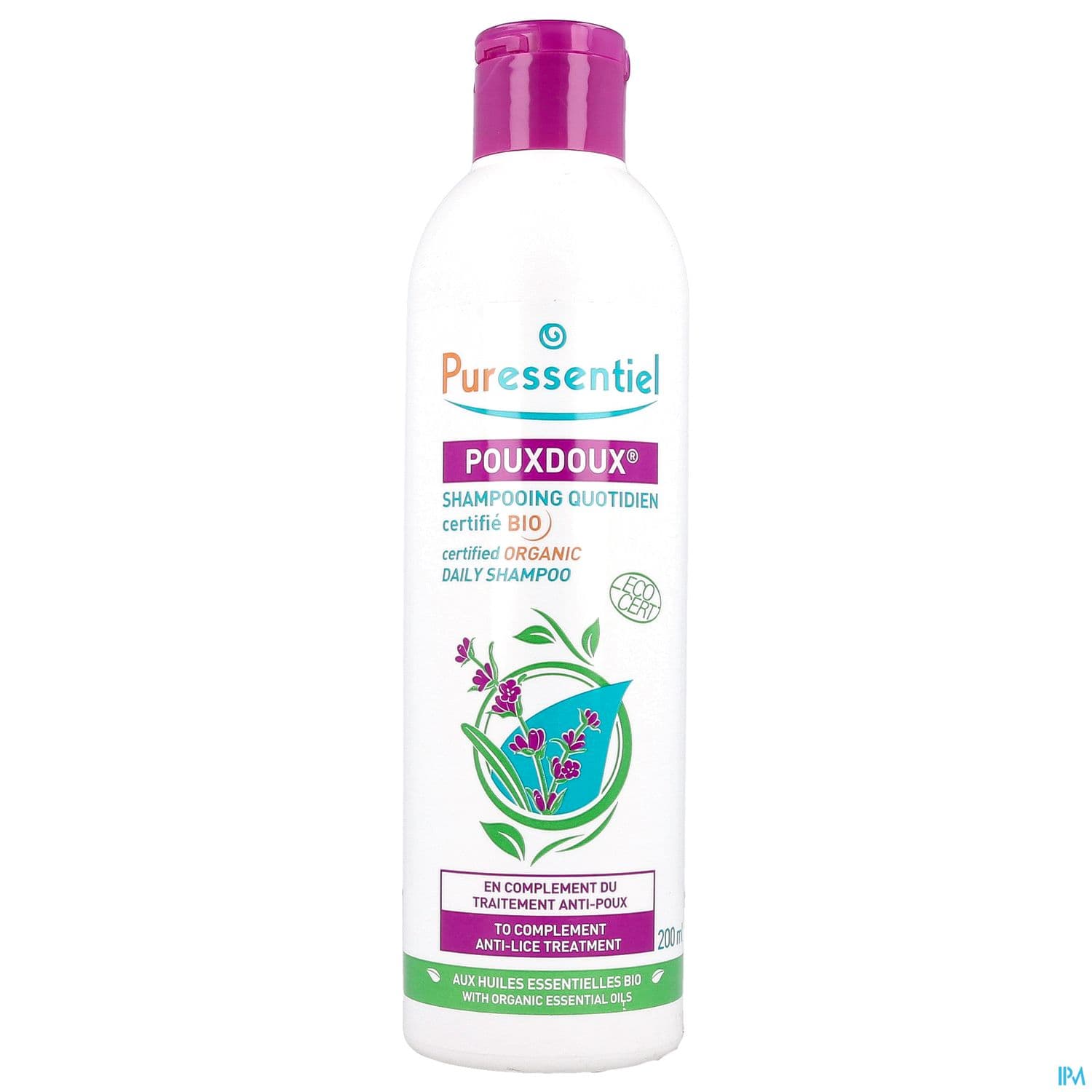PURESSENTIEL POUDOUXBIO SH200ML