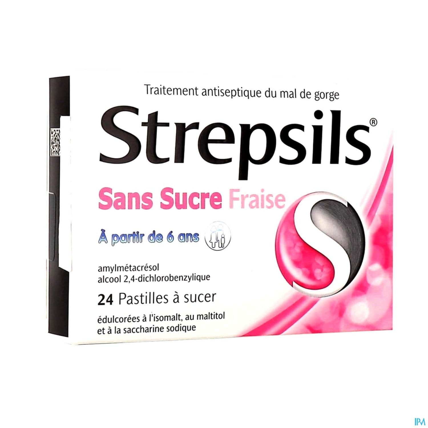 STREPSILS FRAISE S/S PAST 24