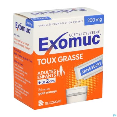 EXOMUC 200MG SACHET 24