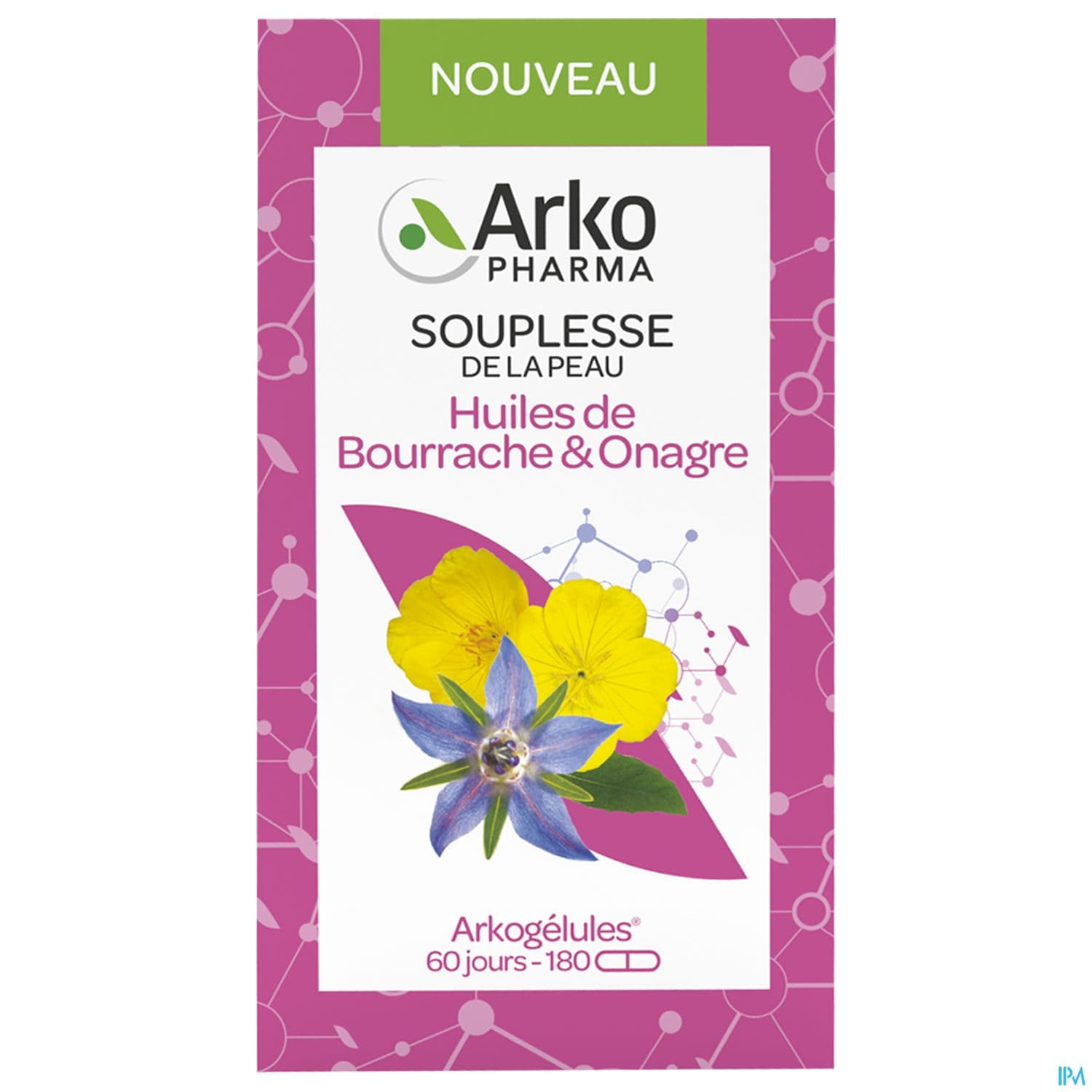 ARKOG BOURRACHE/ONAGRE CAPS 180                   