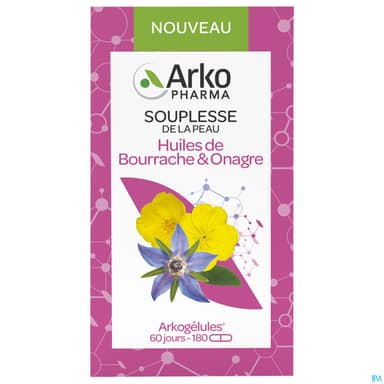 ARKOG BOURRACHE/ONAGRE CAPS 180                   