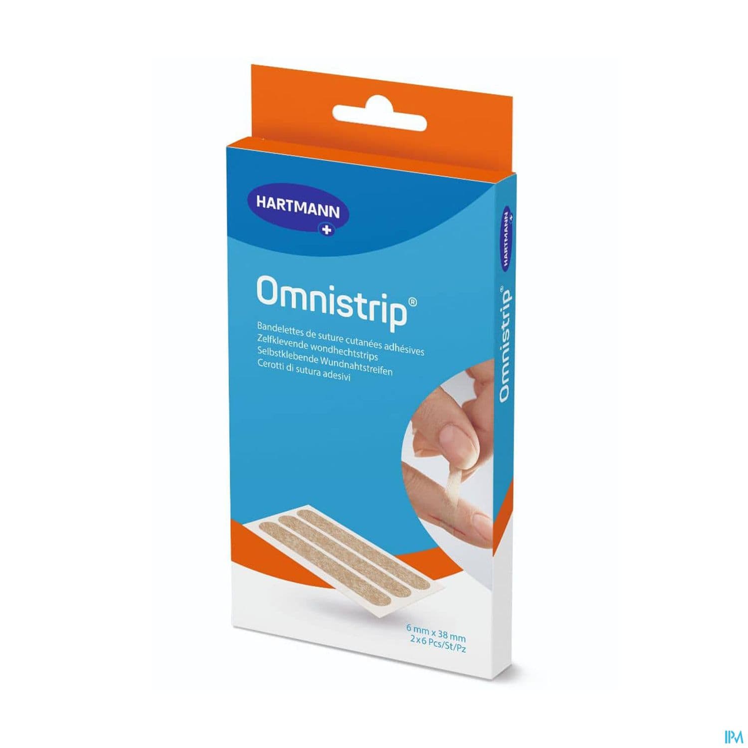 Hartmann Omnistrip Bandlette Adhesive Suture 6mm X 38mm 12