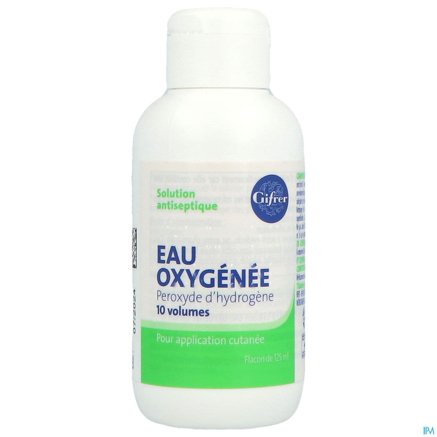 EAU OXYGENEE 10V GIFRER FP 125ML