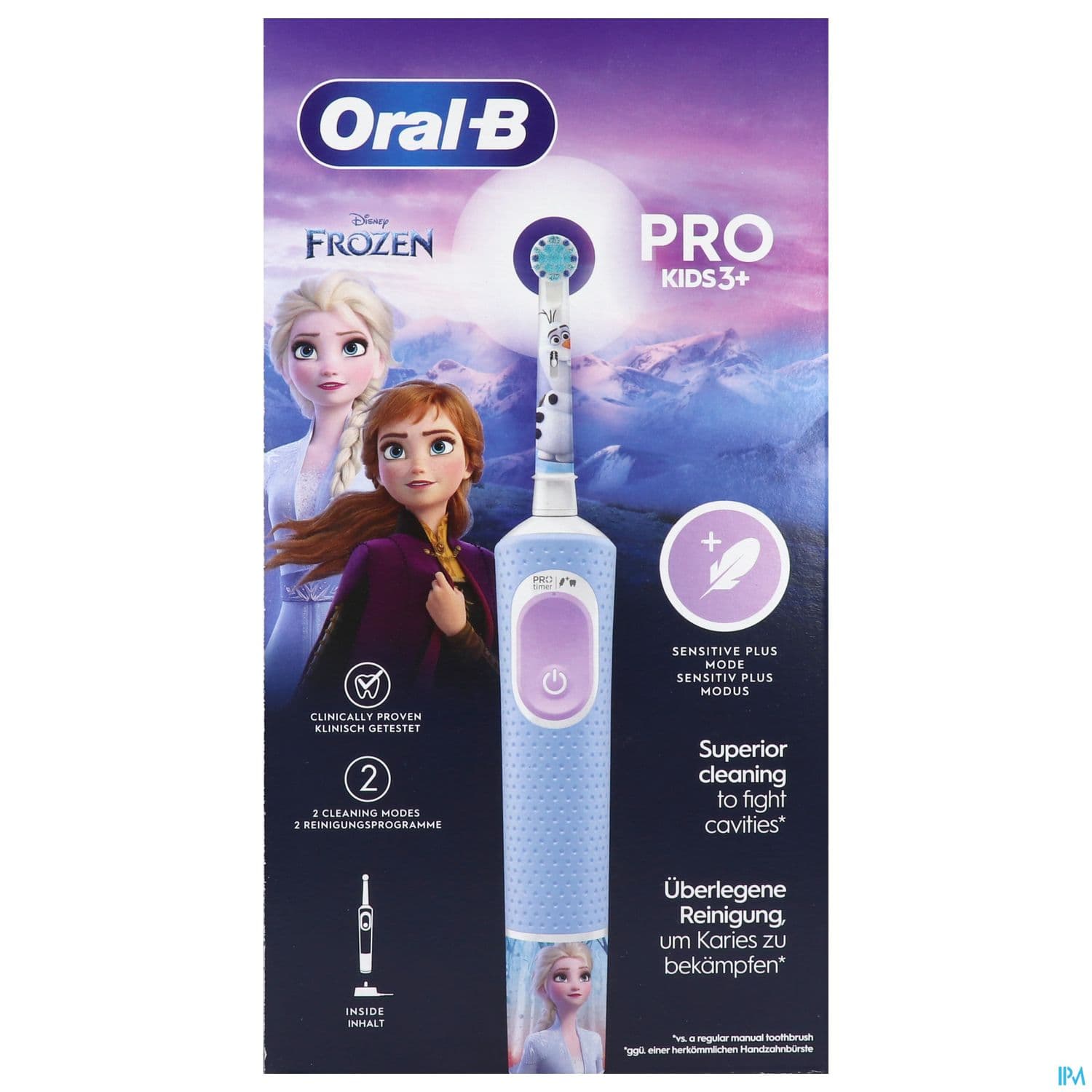 Oral B Pro Kids3+ Brosse A Dents Electrique Reine Des Neiges