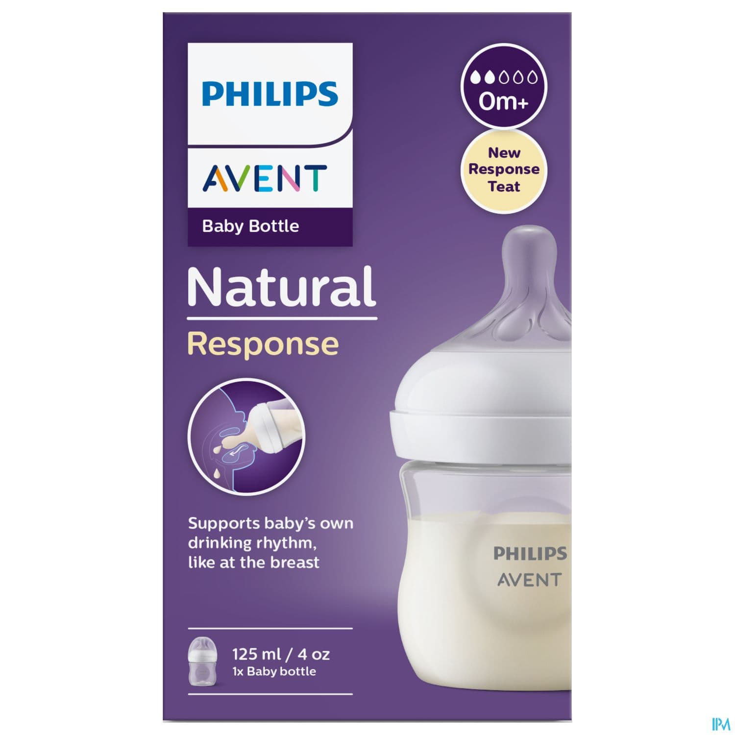 BIB AVENT NAT RESPONSE 125ML