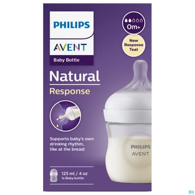 BIB AVENT NAT RESPONSE 125ML