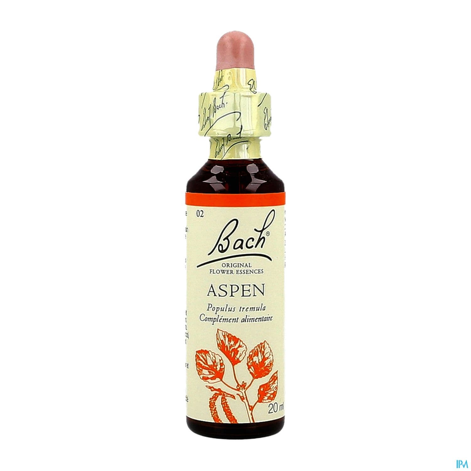 Fleurs De Bach Original 02 Aspen Compte Gouttes 20ml
