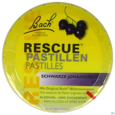 RESCUE PASTILLE CASSIS 50G