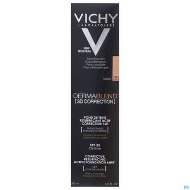 Vichy Fdt Dermablend Correction 3d 35 30ml