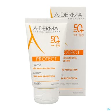 A-DERMA PROTECT CREME 50+ 40ML