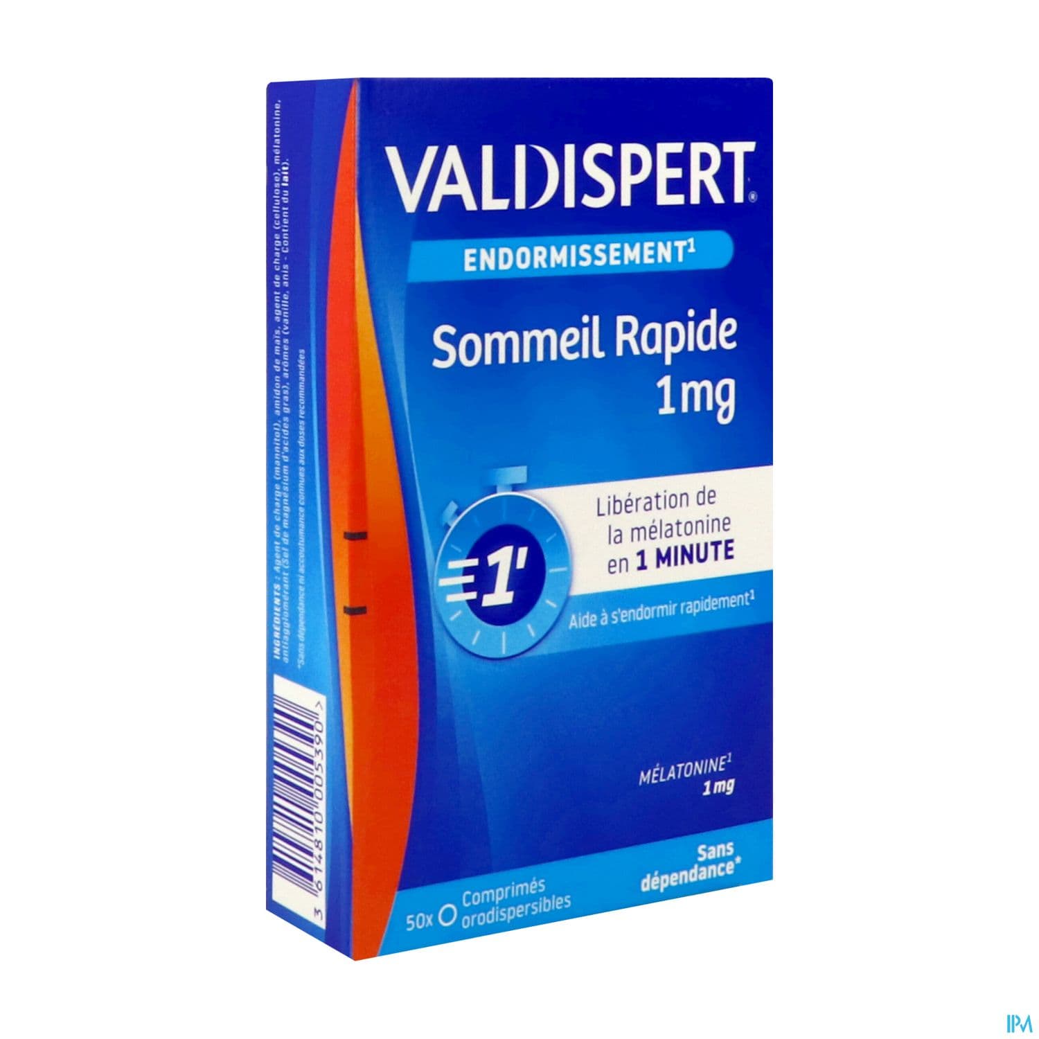 Valdispert Sommeil Rapide 1mg Comprime Orodispersible 50