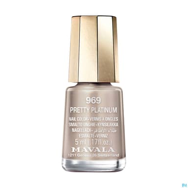 MAVALA VERNIS ONGL PRETTY PLAT 969
