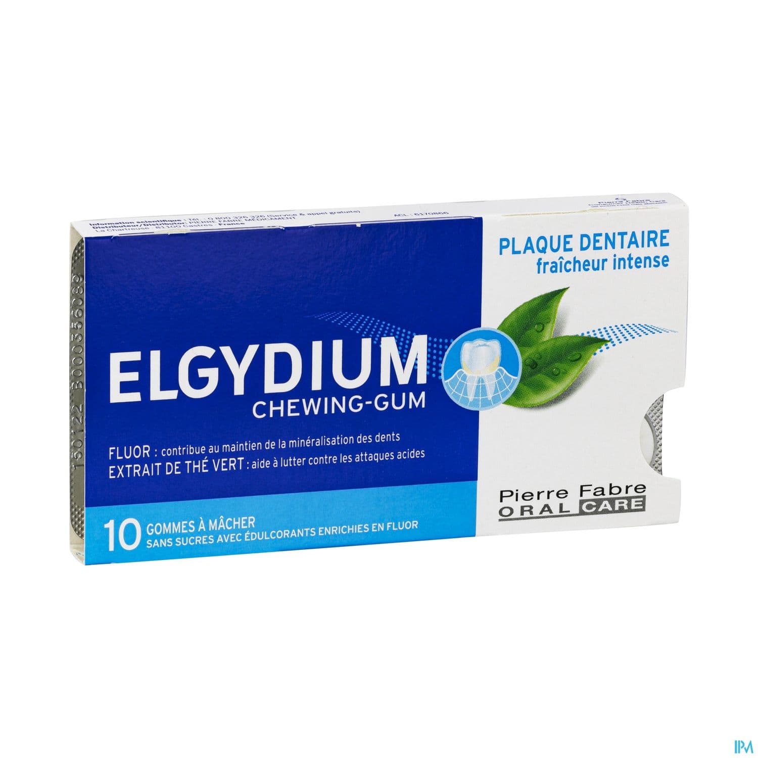 ELGYDIUM CHEWING GUM A/PLAQUE 10