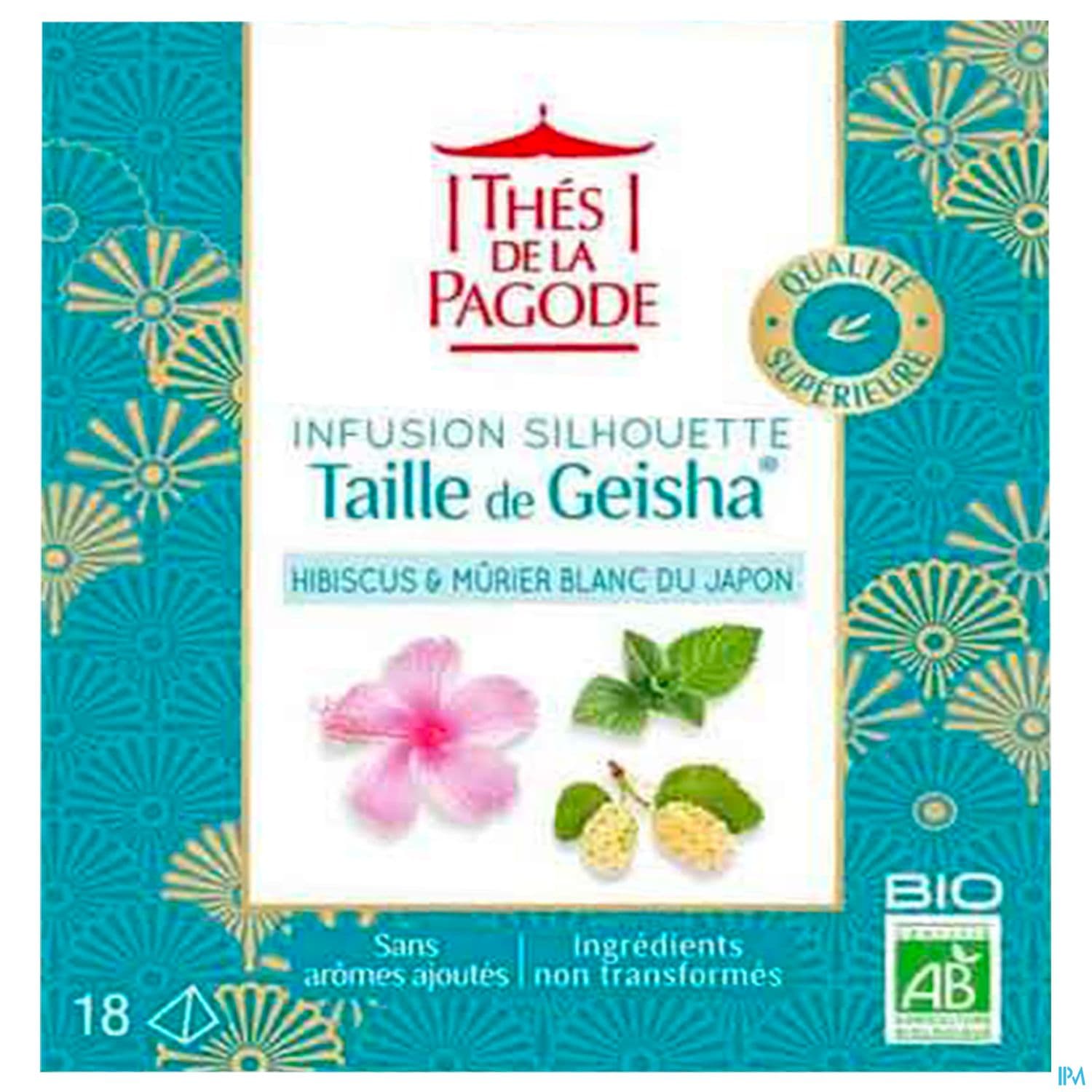 Thes De La Pagode Taille De Geisha Bio Infusette 18