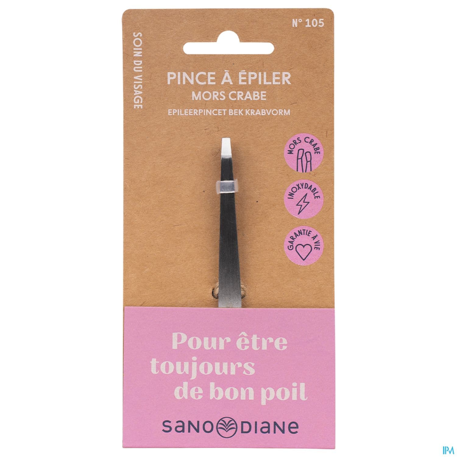 PINC/EPIL MORS CRABE MAT SANOD 105