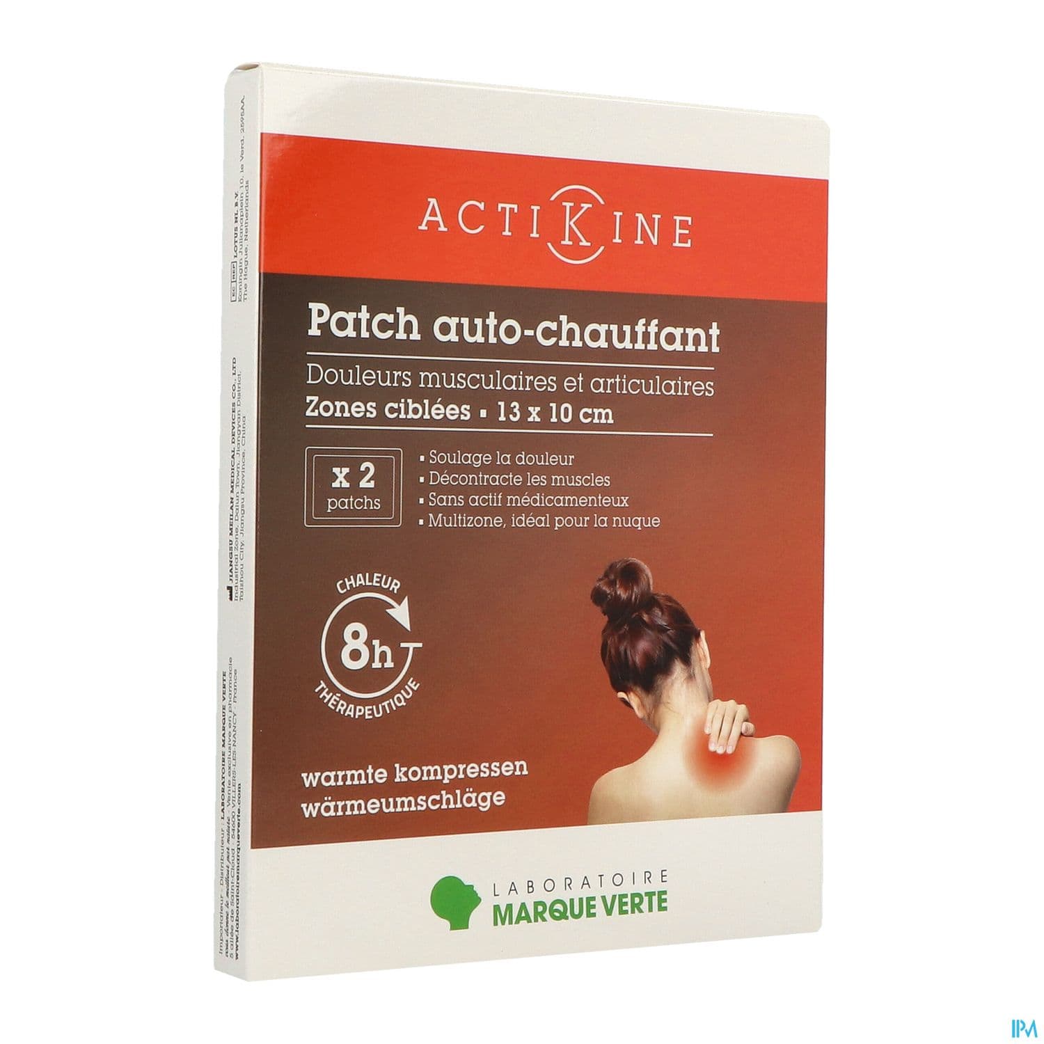 ACTIKINE PATCH AUTOCHAUF 13X10CM 2