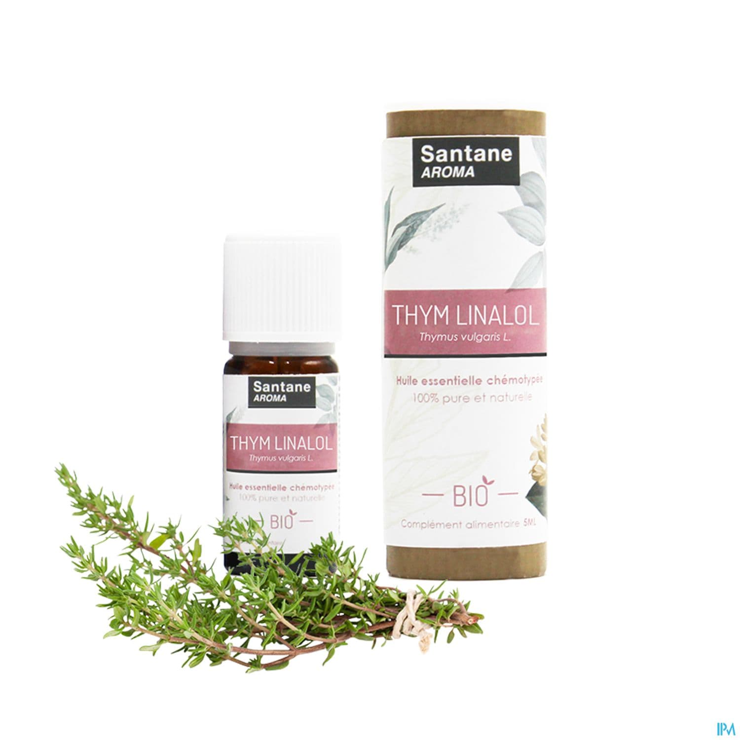 Santane Aroma Huile Essentielle Thym Linalol Bio 5ml