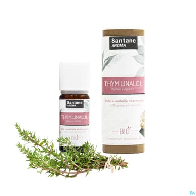 Santane Aroma Huile Essentielle Thym Linalol Bio 5ml
