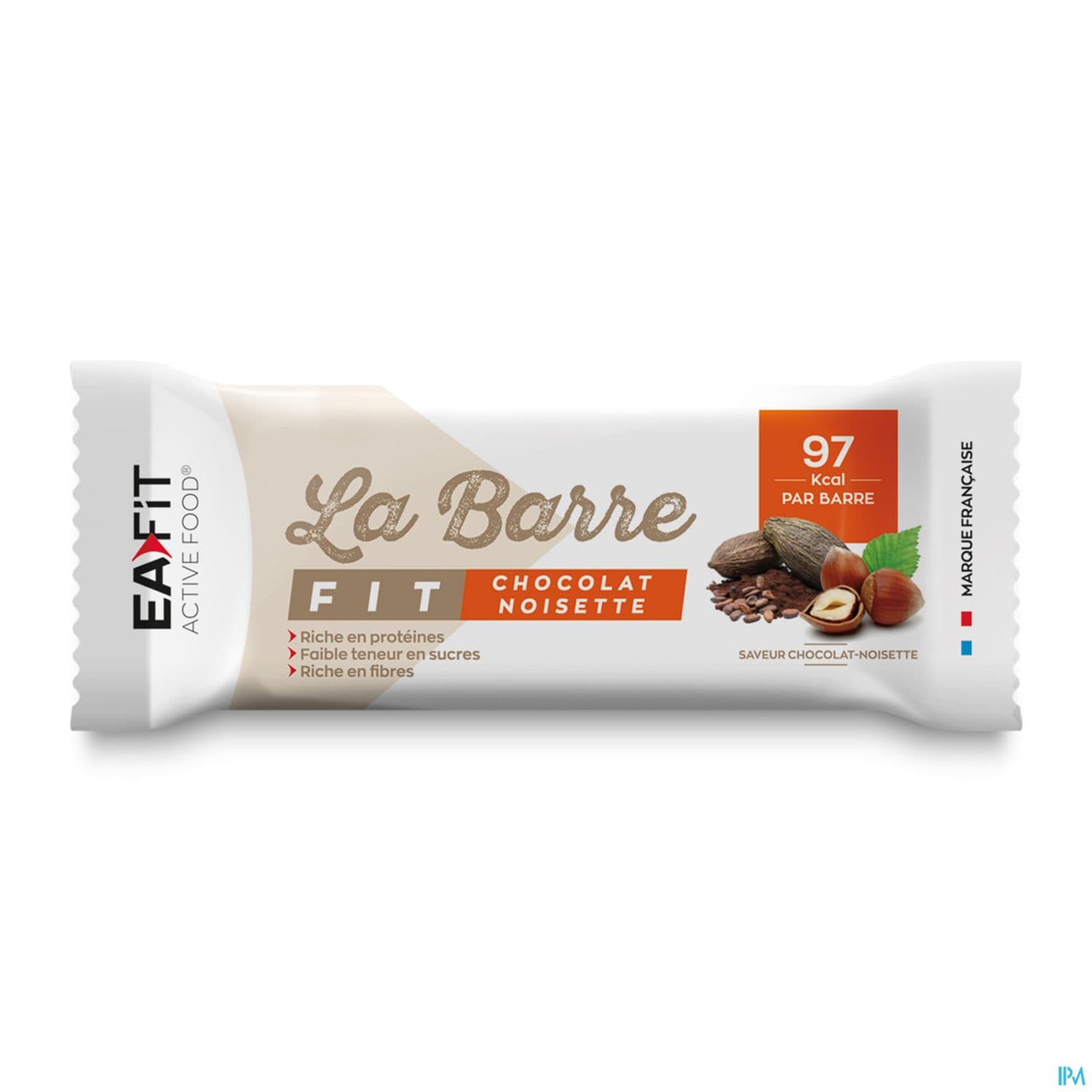 Eafit La Barre Fit Vegan Chocolat Noisette 28g