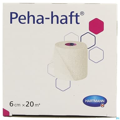 BANDE PEHA HAFT LATEX FREE 6CMX20M
