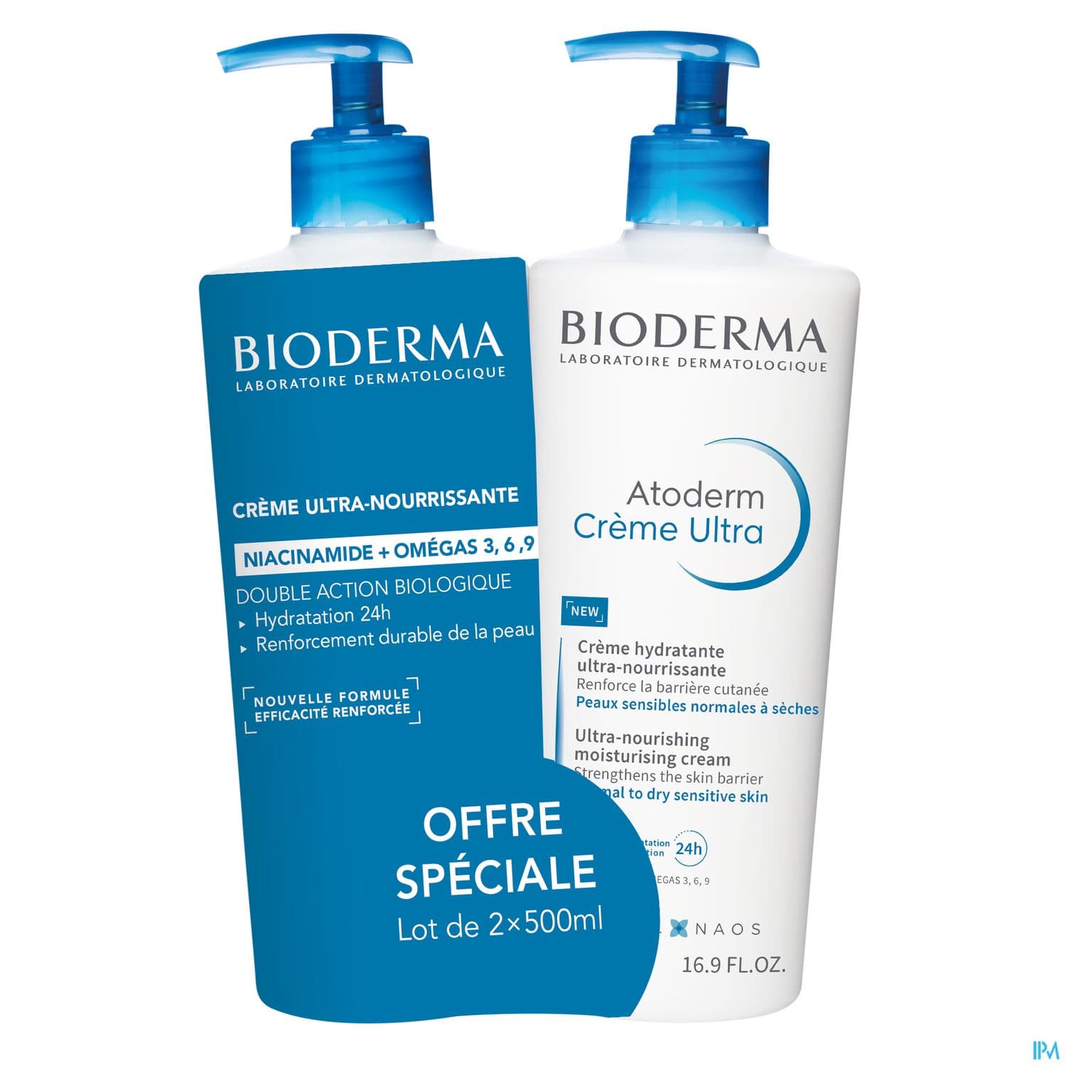 ATODERM CR ULTRA NOURR 500MLX2