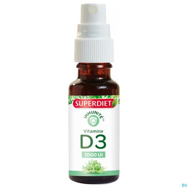 SUPERDIET VIT D3 SPR BUCC 20ML