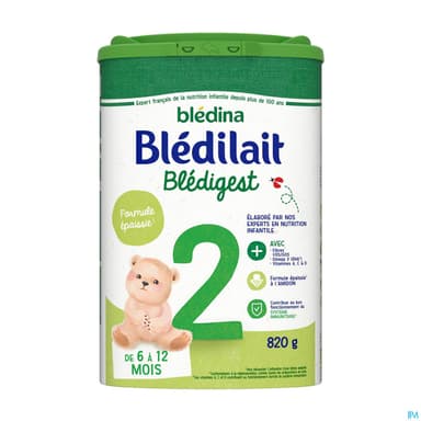BLEDIGEST 2EME AGE LAIT PDR 820G