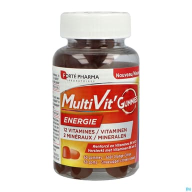 MULTIVIT'GUMMIES ENERGIE GOM 60