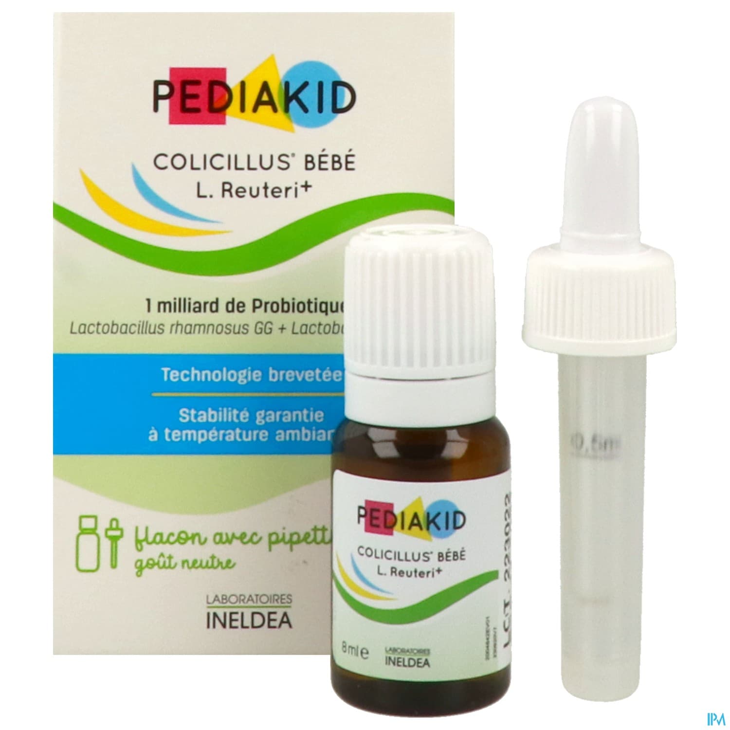PEDIAKID COLICILLUS BB L.REUT+ 8ML