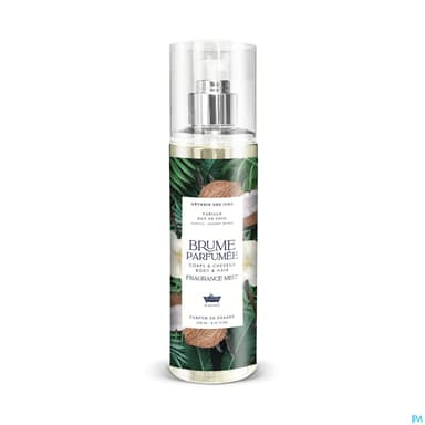 Les Petits Bains De Provence Brume Parfumee Vanille Eau De Coco Spray 250ml