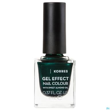 Korres Vernis A Ongles Amande Douce 89 Vert Velours 11ml