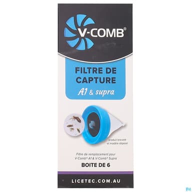Licetec Vcomb Filtre Jetable Pour Aspirateur X6