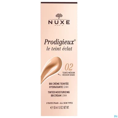 NUXE PRODIGIEUX BB CREME MED 30ML