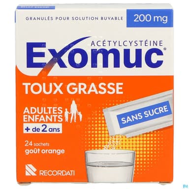 EXOMUC 200MG SACHET 24