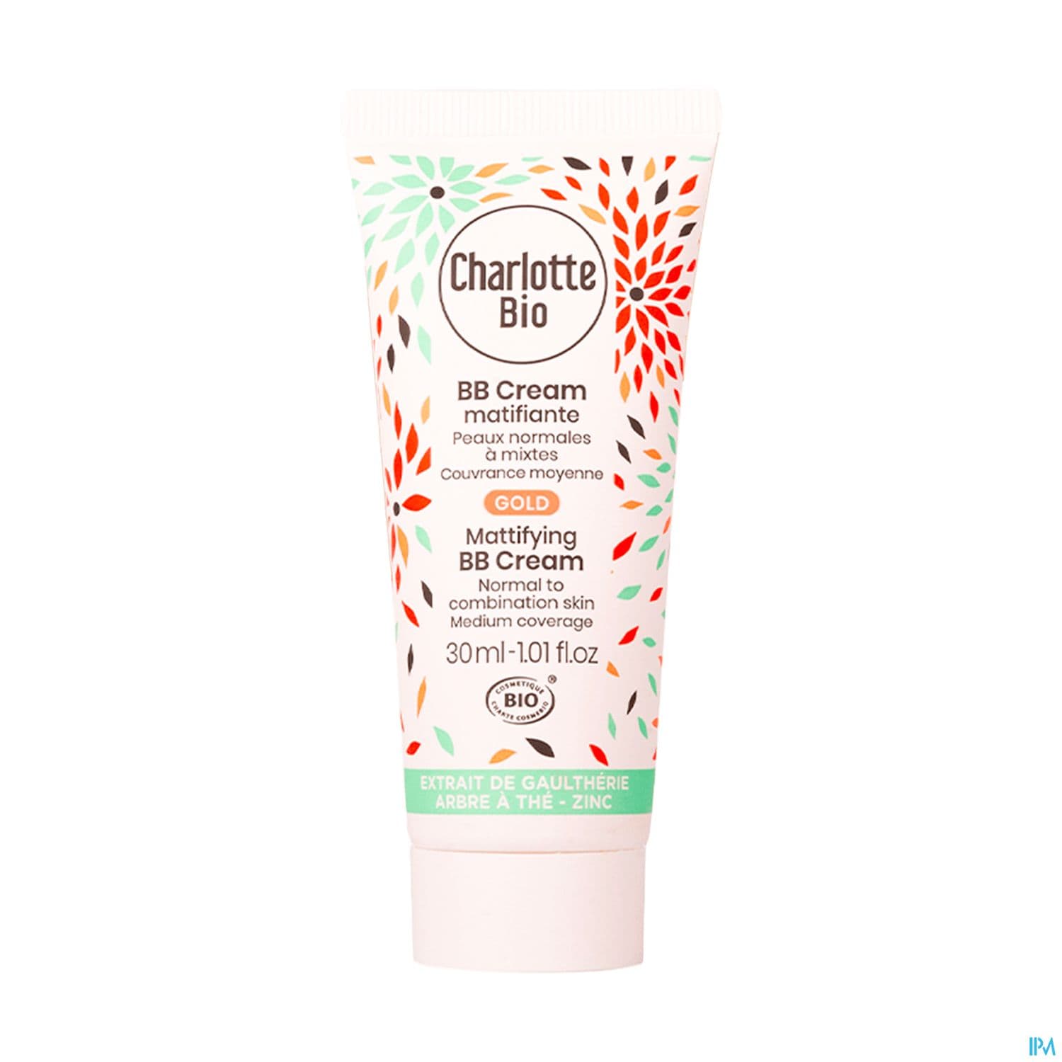 Charlotte Bio Bb Cream Matifiante Gold Peaux Mixtes 30ml
