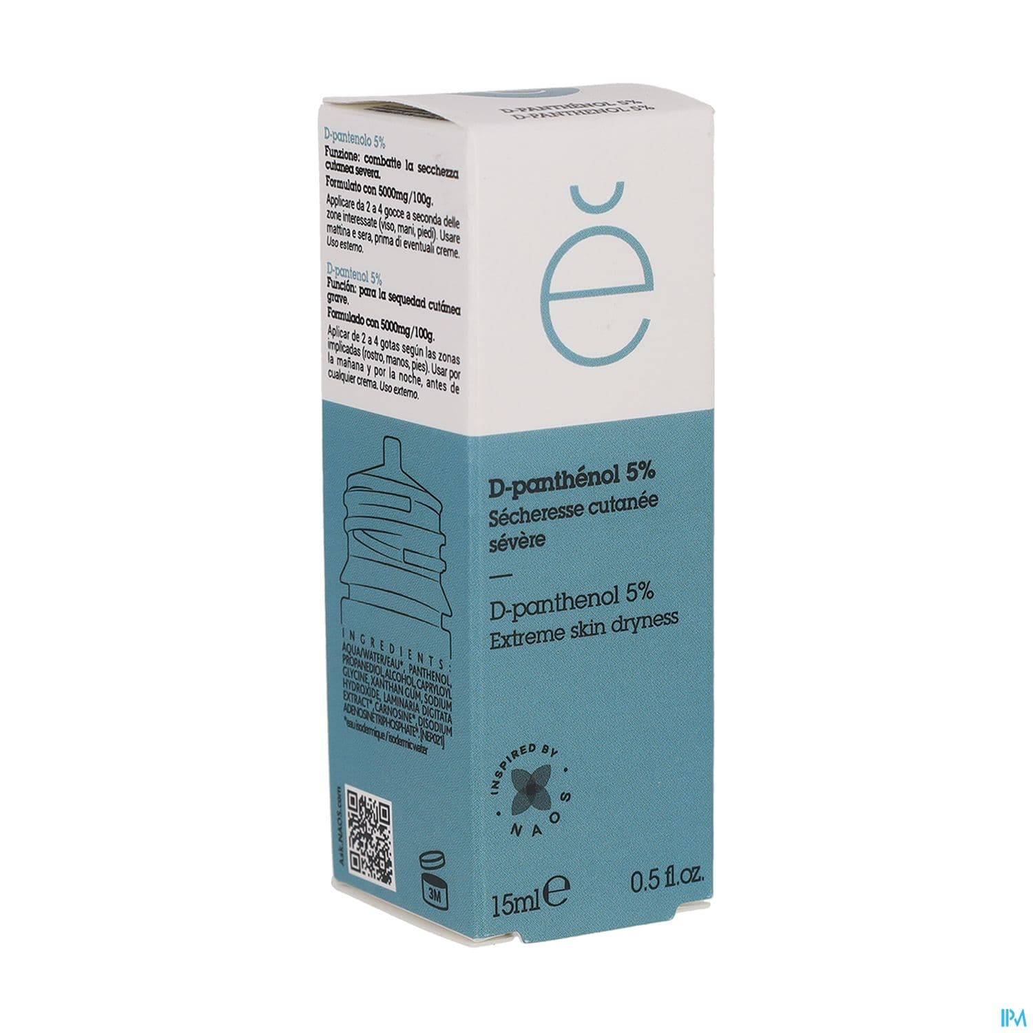 ETAT PUR D-PANTHENOL 5.25% 15ML — PHARMACIE DES CLINIQUES