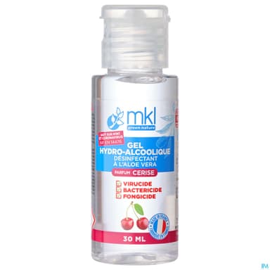 MKL GEL HYDROALCOOLIQ CERISE 30ML