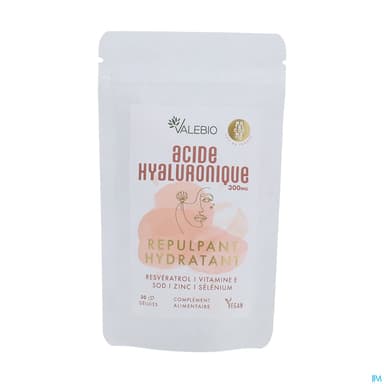 Valebio Nutricosmetique Acide Hyaluronique Gelule 30