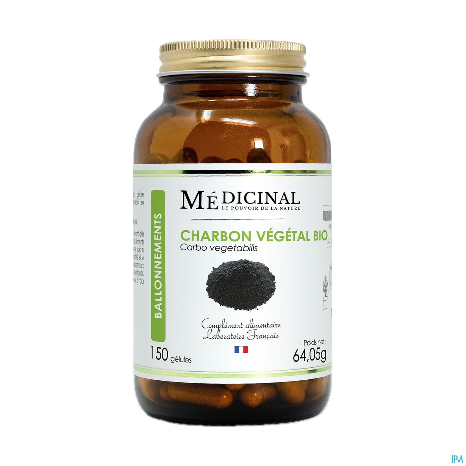 Medicinal Charbon Vegetal Gelule 150 — Pharmacie de Vienne Blois